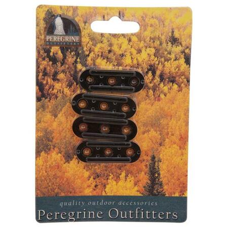 PEREGRINE OUTFITTERS Tent Line Tighteners, 4PK 343930